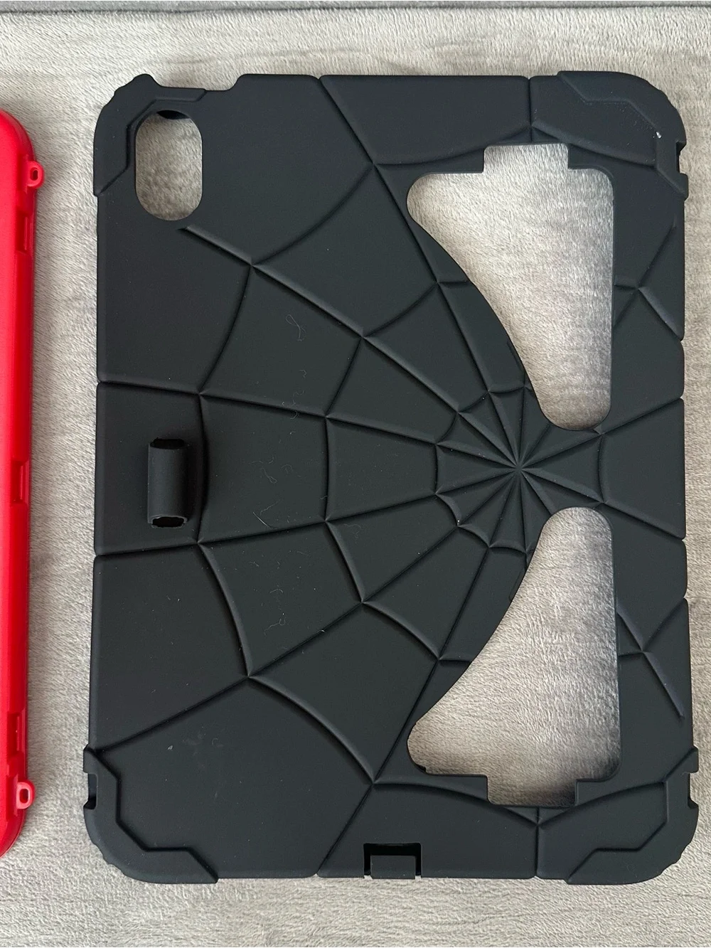 iPad 11th Gen 11”/ iPad 10th Gen 10.9” Shock Proof Red & Black Tablet Case